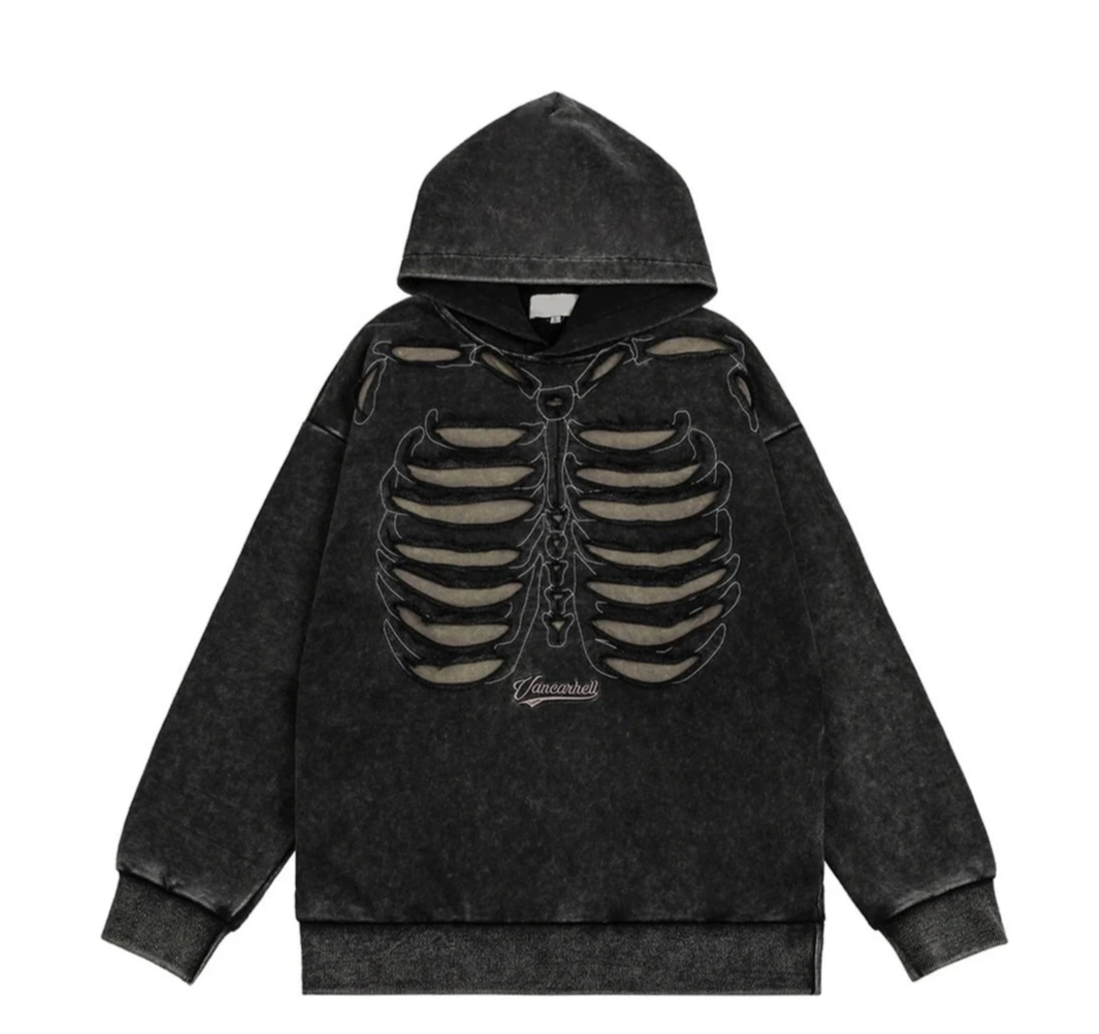 Skeleton zip up online