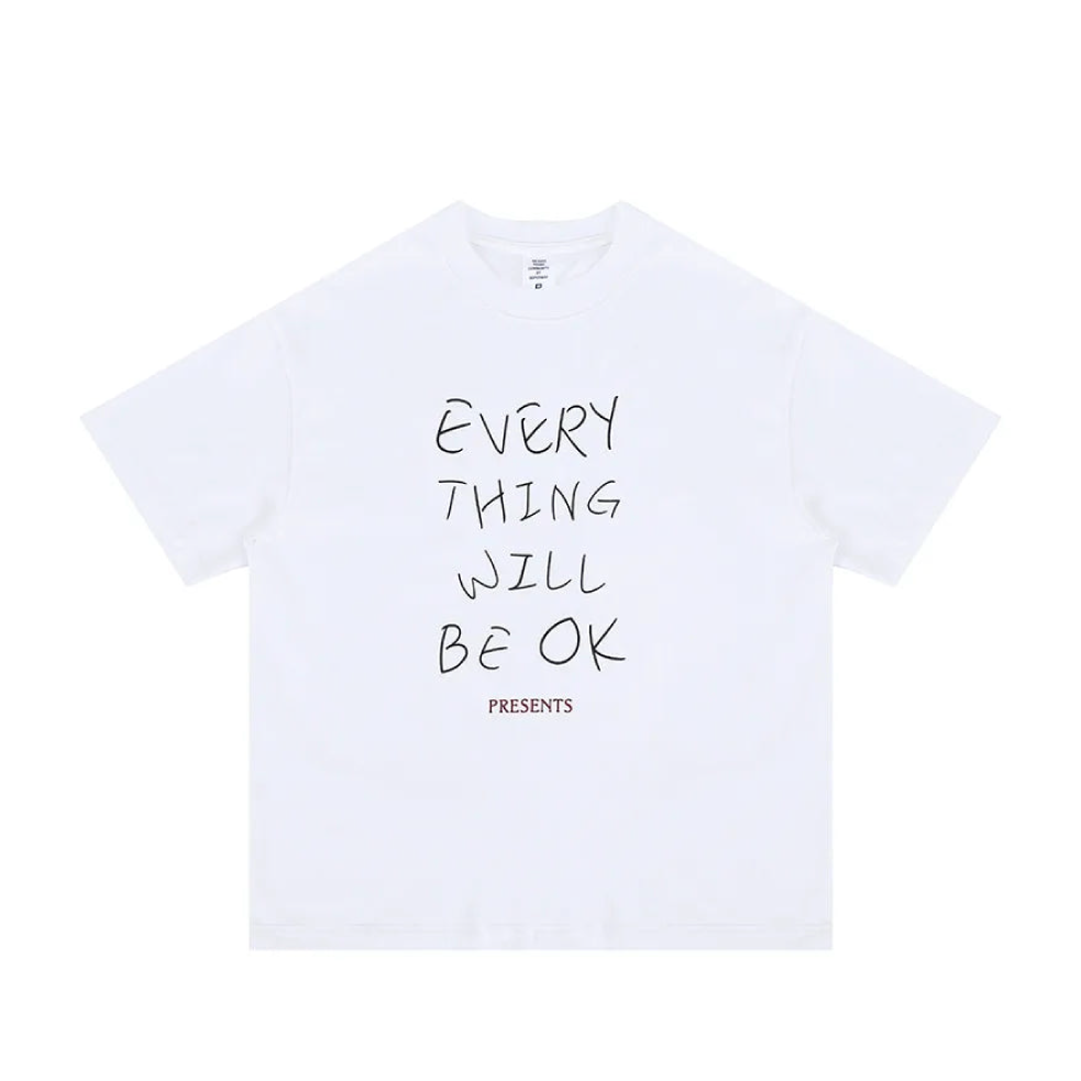 'Everything Will Be OK' Graphic T-Shirt-streetwear-techwear