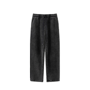 Essential Acid Wash Straight Leg Joggers-streetwear-techwear