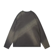 Abstract Shadow Graphic Long Sleeve T-Shirt-streetwear-techwear