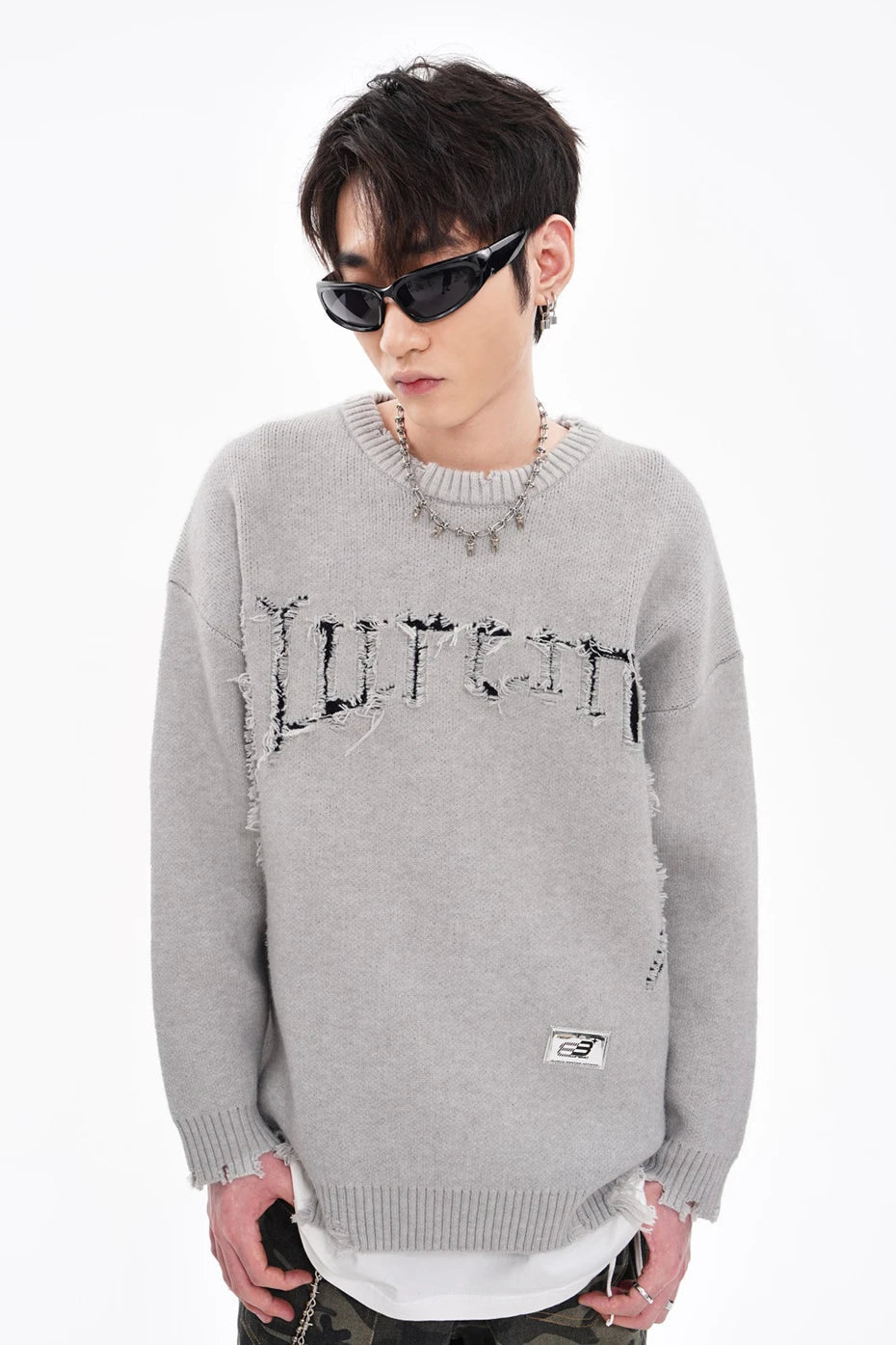 BLUREMO 'Mood' Edge Cut Sweater-streetwear-techwear