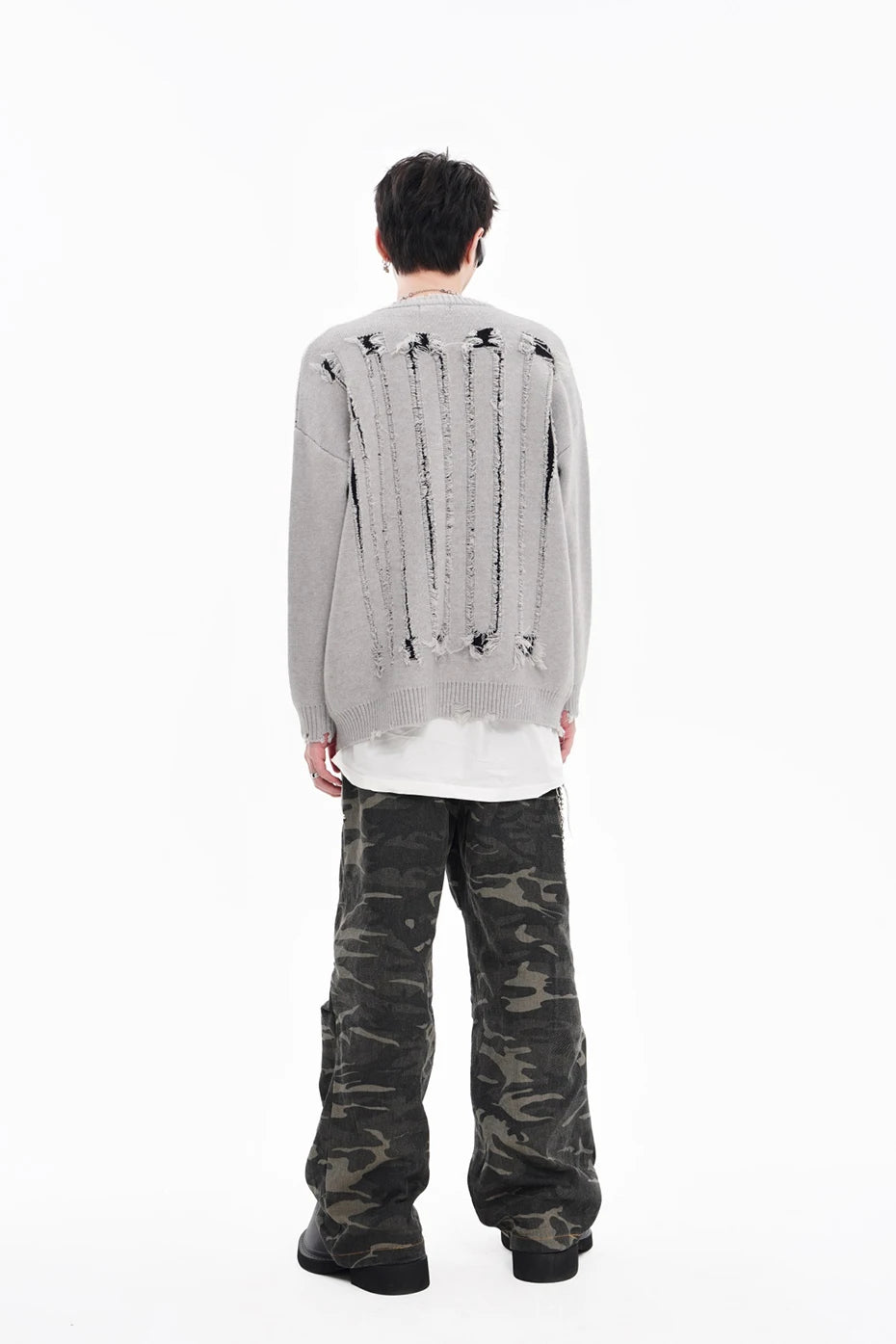 BLUREMO 'Mood' Edge Cut Sweater-streetwear-techwear