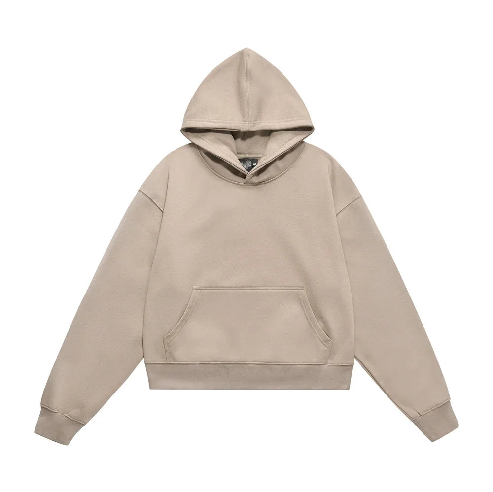 Boxy Fit Hoodie Streetwear at Before the High Street