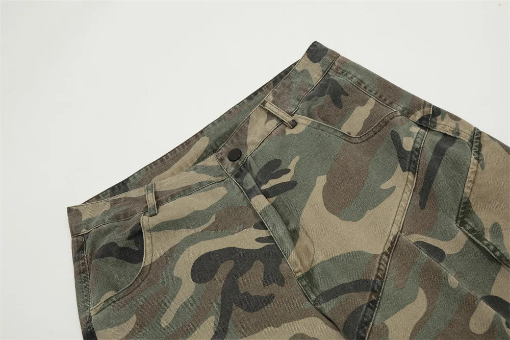 Camouflage Cargo Pants-streetwear-techwear