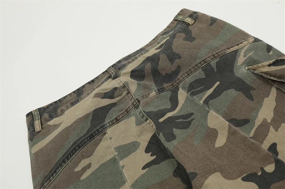 Camouflage Cargo Pants-streetwear-techwear