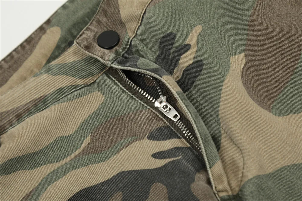 Camouflage Cargo Pants-streetwear-techwear