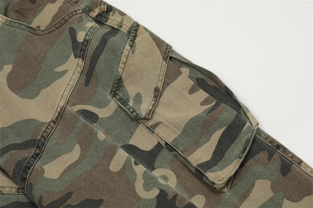 Camouflage Cargo Pants-streetwear-techwear