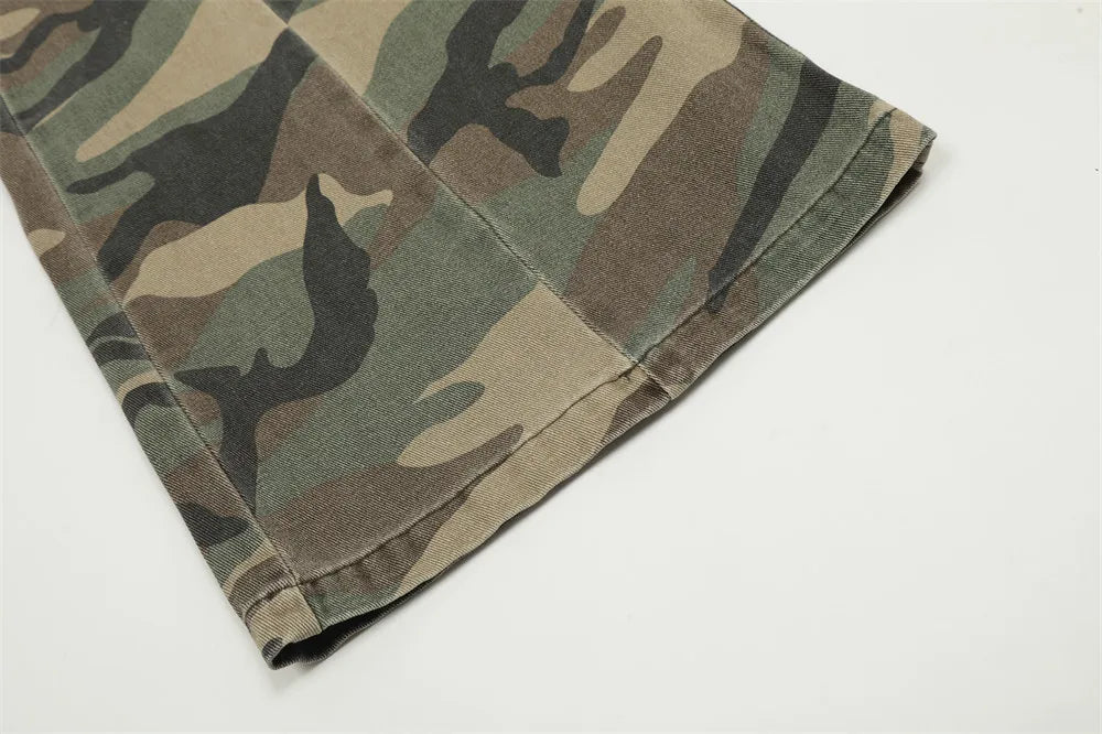 Camouflage Cargo Pants-streetwear-techwear