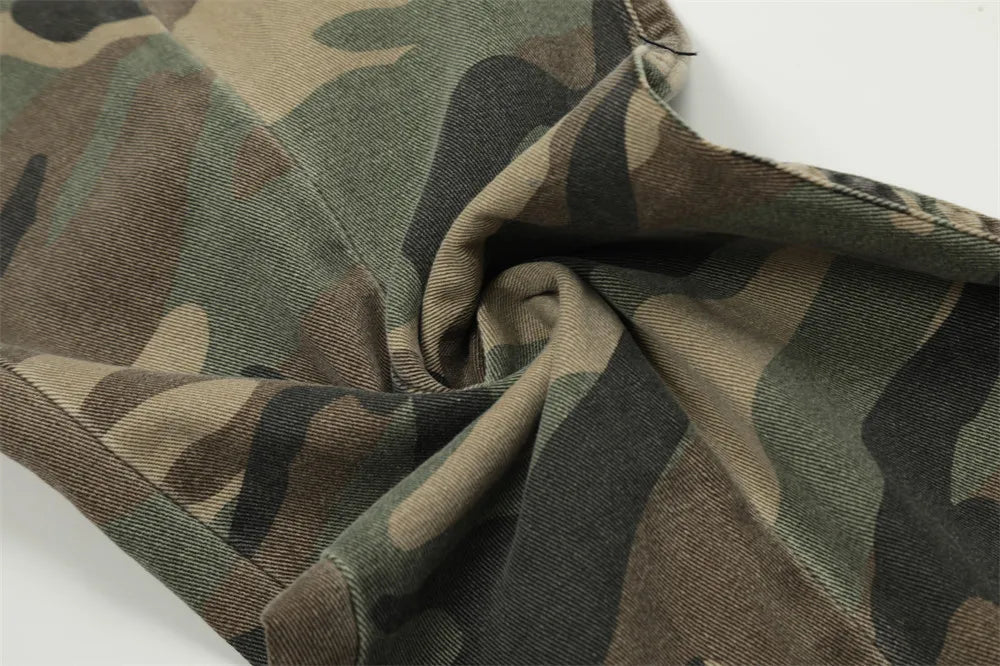 Camouflage Cargo Pants-streetwear-techwear