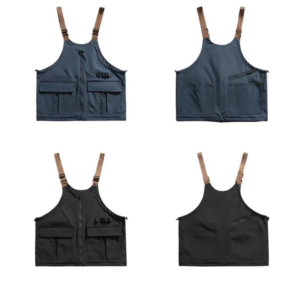 Cargo Utility Vest-streetwear-techwear