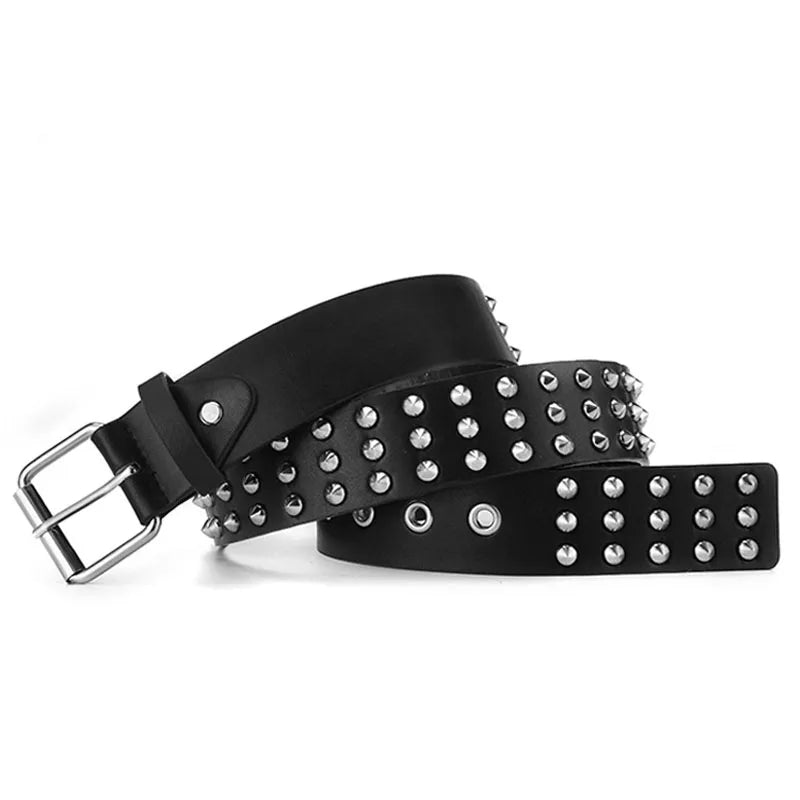 Cone Studded Belt-streetwear-techwear