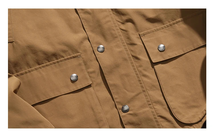 Corduroy Collar Hunting Jacket-streetwear-techwear