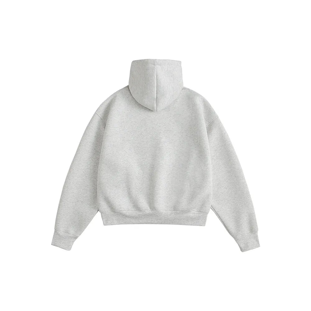 Cropped Boxy Hoodie-streetwear-techwear