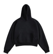 Cropped Boxy Hoodie-streetwear-techwear