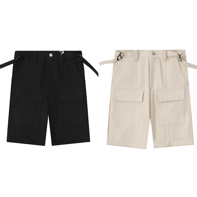 Detachable Cargo Trousers + Shorts-streetwear-techwear