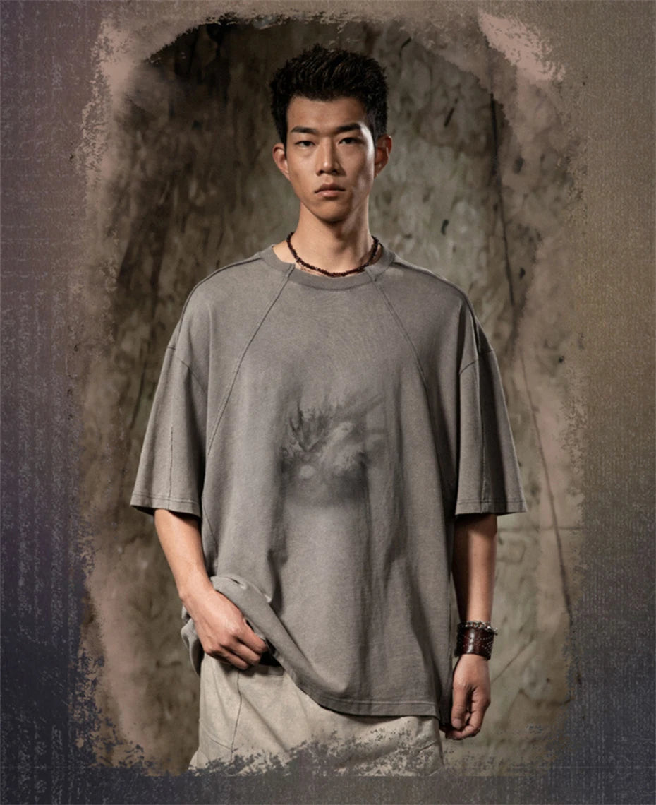 Dragon Nova Faded T-Shirt-streetwear-techwear