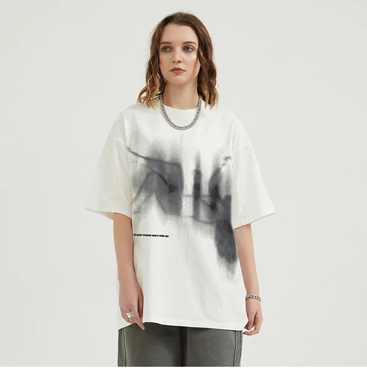 Dreamfall Silhouette Graphic T-Shirt-streetwear-techwear