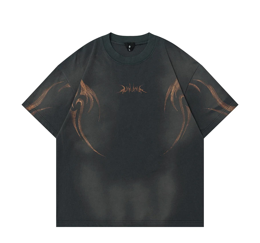 ENTER SANDMAN CyberTribal 'sigilism' T-Shirt-streetwear-techwear