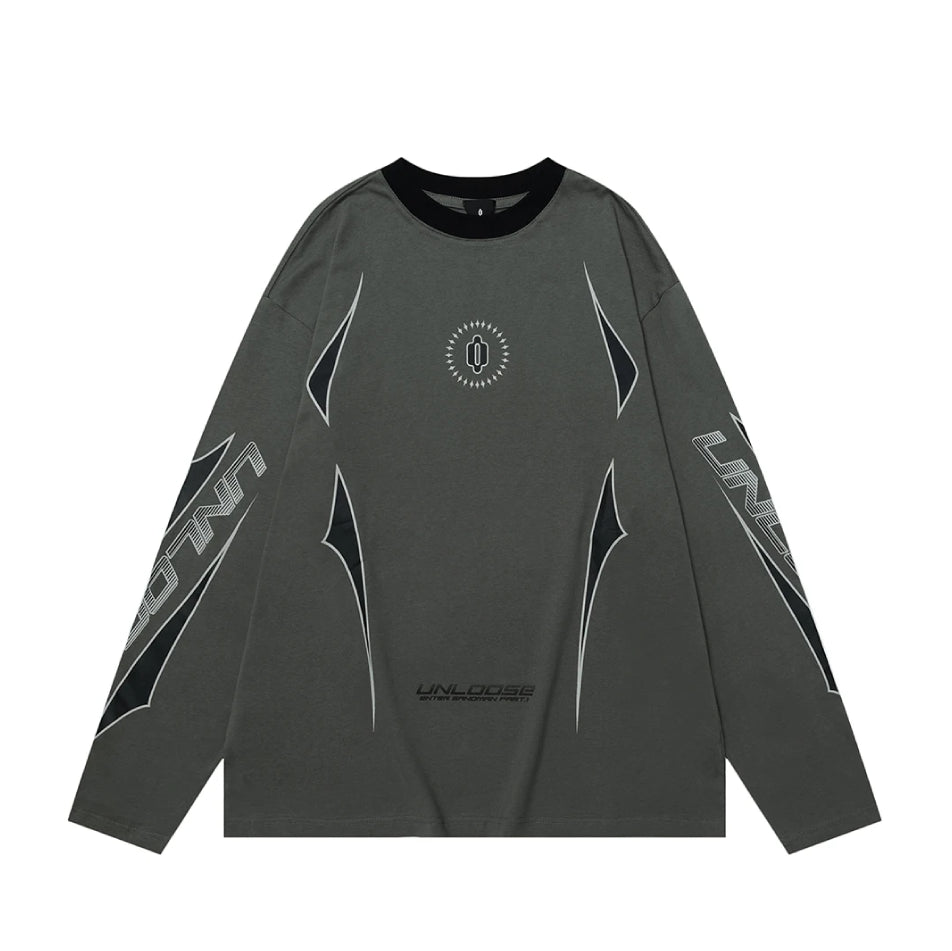 ENTER SANDMAN Graphic Long Sleeve T-Shirt-streetwear-techwear