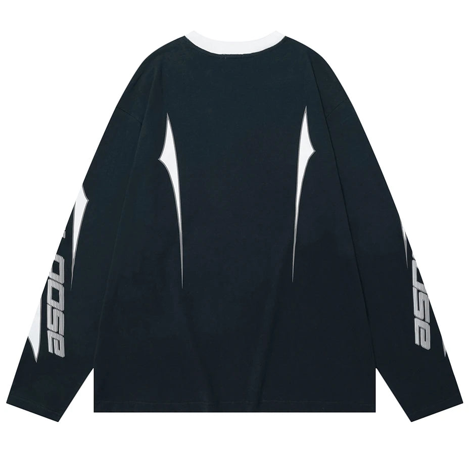 ENTER SANDMAN Graphic Long Sleeve T-Shirt-streetwear-techwear