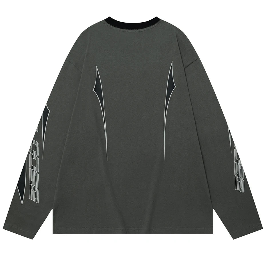 ENTER SANDMAN Graphic Long Sleeve T-Shirt-streetwear-techwear