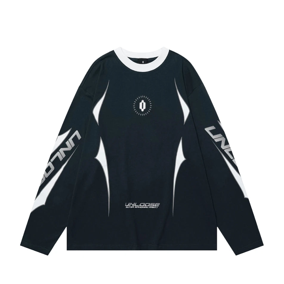 ENTER SANDMAN Graphic Long Sleeve T-Shirt-streetwear-techwear