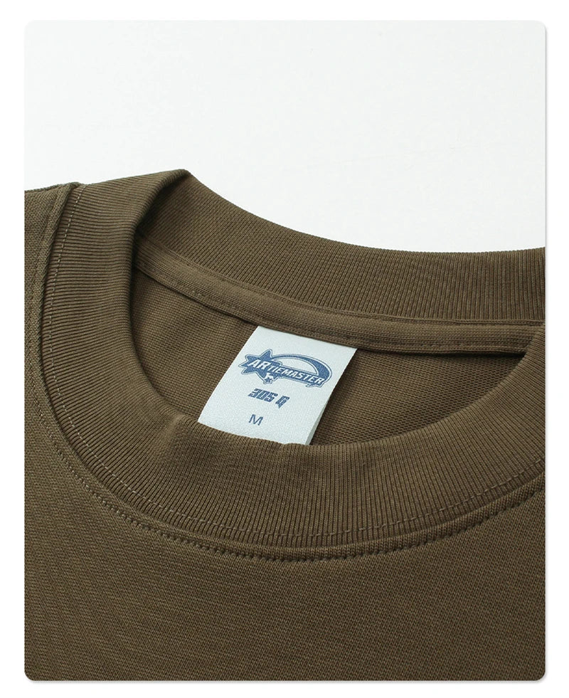 Essential Mock Double Layer Long Sleeve T-Shirt-streetwear-techwear