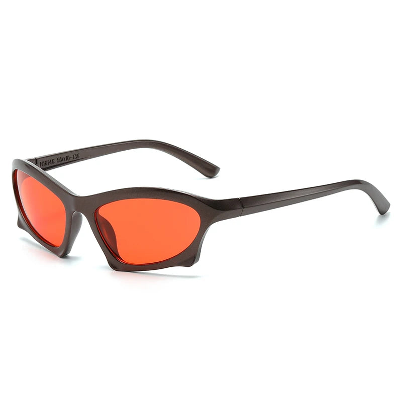 'Eutheria' Warp Frame Sunglasses-streetwear-techwear