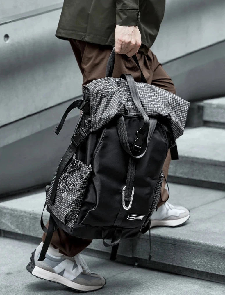 Expandable Waterproof Backpack-streetwear-techwear