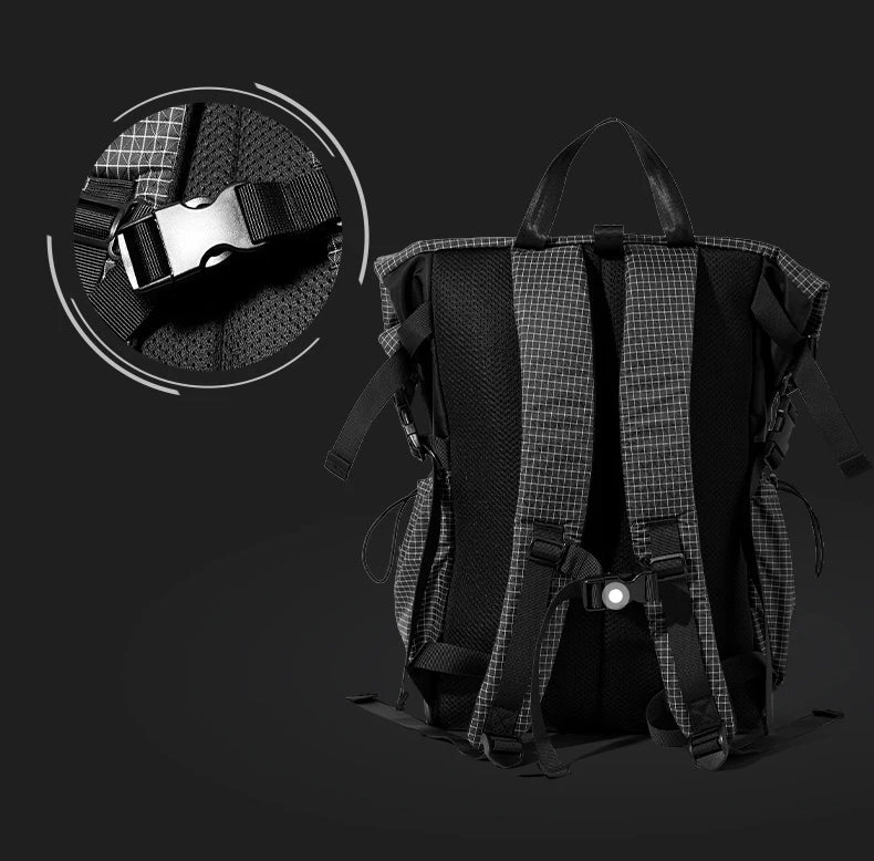 Expandable Waterproof Backpack-streetwear-techwear