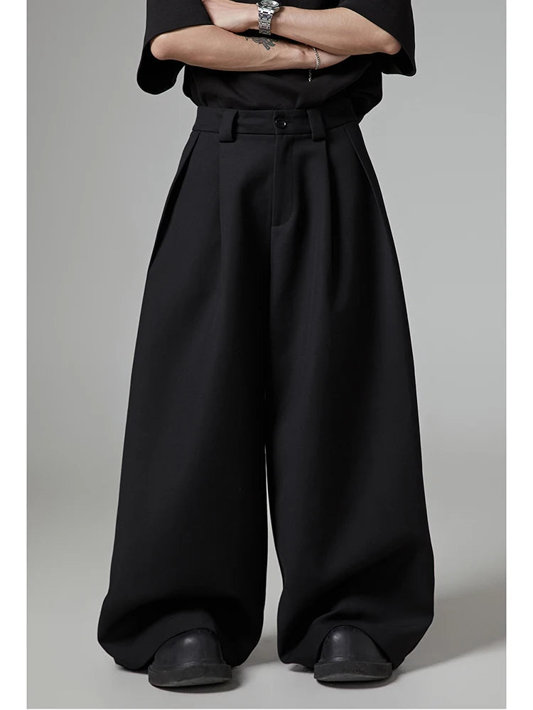 Extra Baggy Black Pants-streetwear-techwear