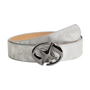 Global Planet Buckle Silver Glaze Belt-streetwear-techwear