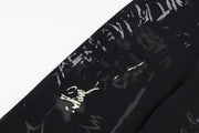 Graffiti Print Jeans-streetwear-techwear