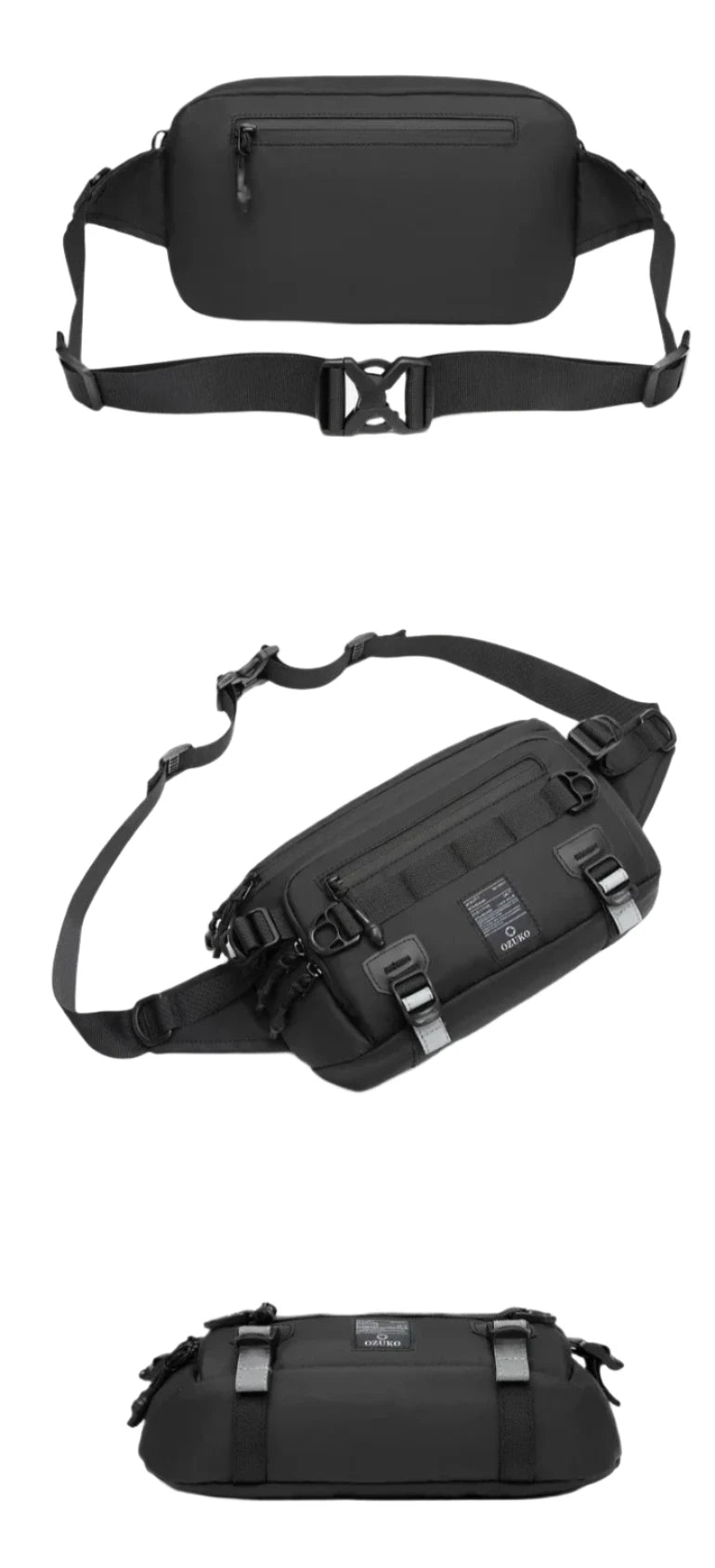 HydroGuard Tactical Sling Bag-streetwear-techwear