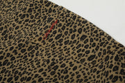 Leopard Print Keychain Barrel Leg Pants-streetwear-techwear