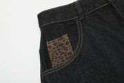 Leopard Print Pocket Carpenter Jorts-streetwear-techwear