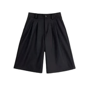 Long Length Tailored Shorts-streetwear-techwear