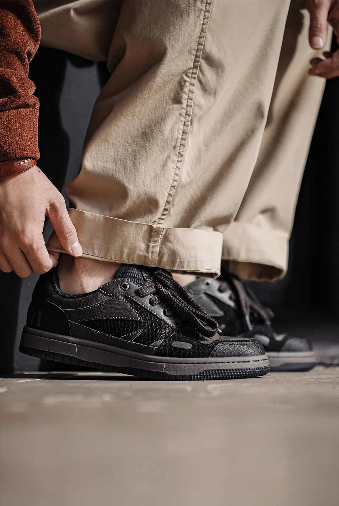 MADEN Black Mamba Skate Sneakers-streetwear-techwear