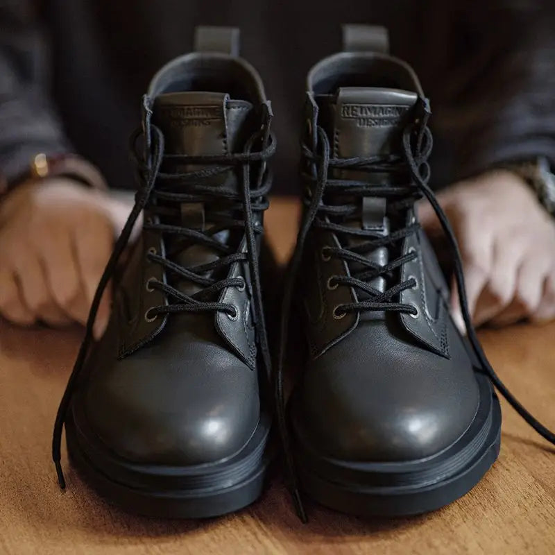 MADEN Chunky Military Boots-streetwear-techwear