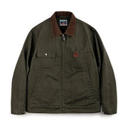 MADEN Heavyweight Corduroy Collar Canvas Workwear-streetwear-techwear