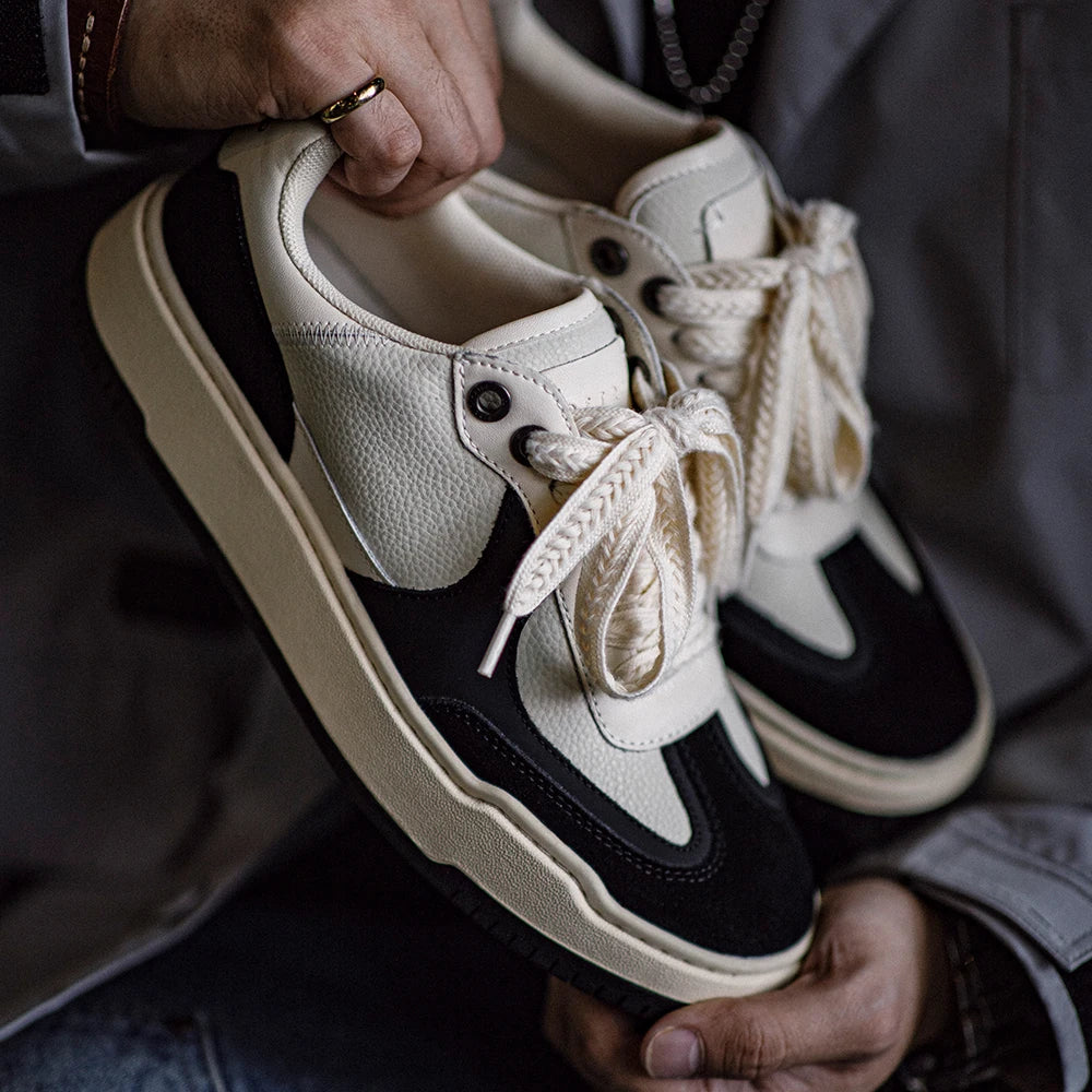 MADEN Monochrome Luxe Sneakers-streetwear-techwear