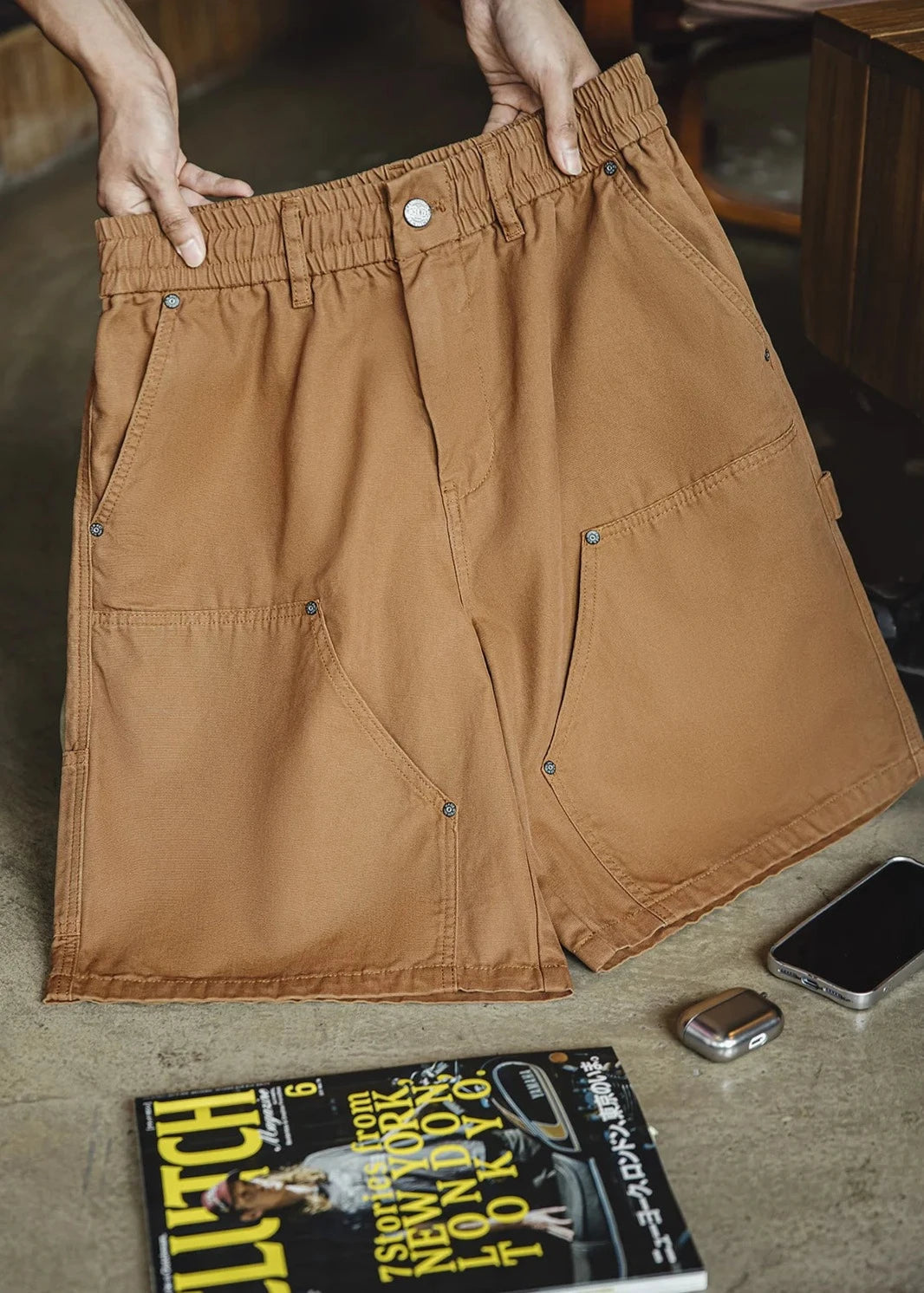 MADEN Workwear Carpenter Shorts-streetwear-techwear