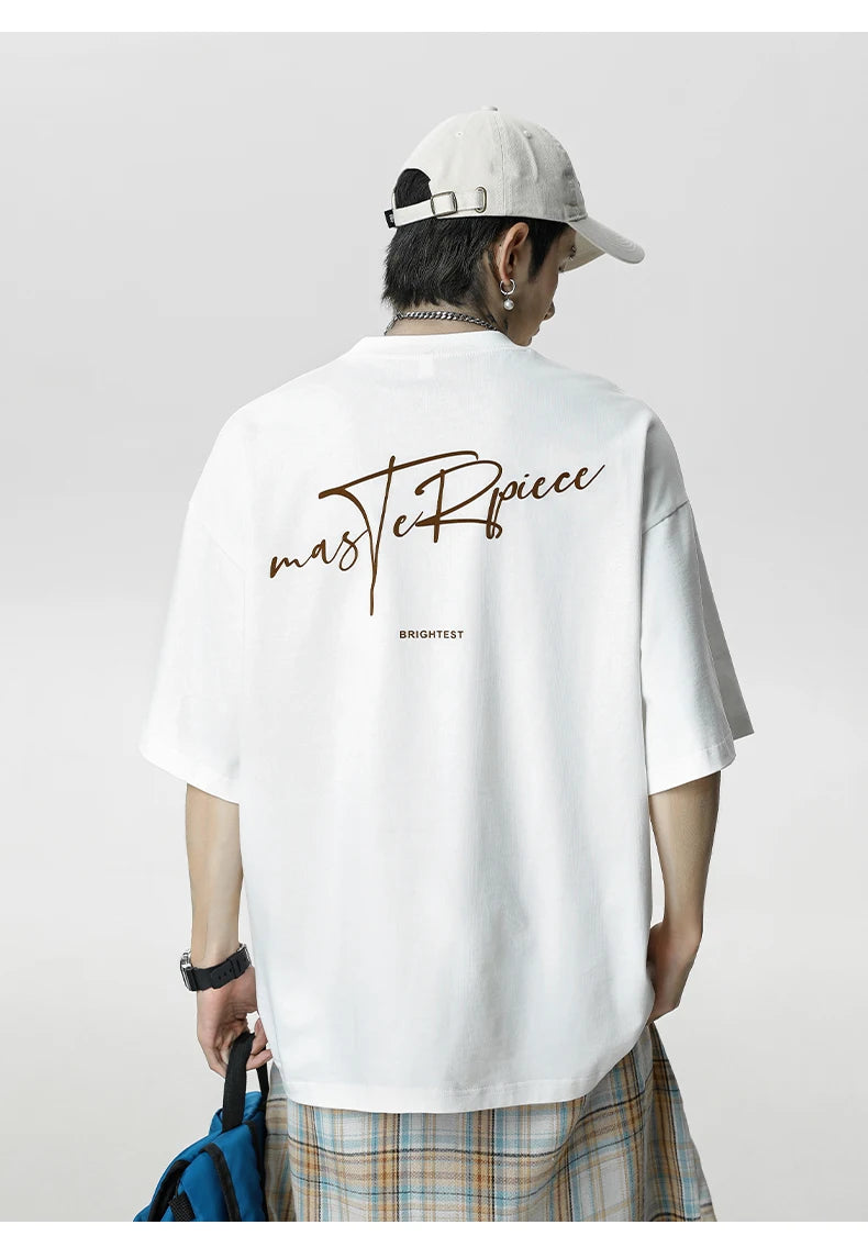 'Masterpiece' Drop Sleeve T-Shirt-streetwear-techwear