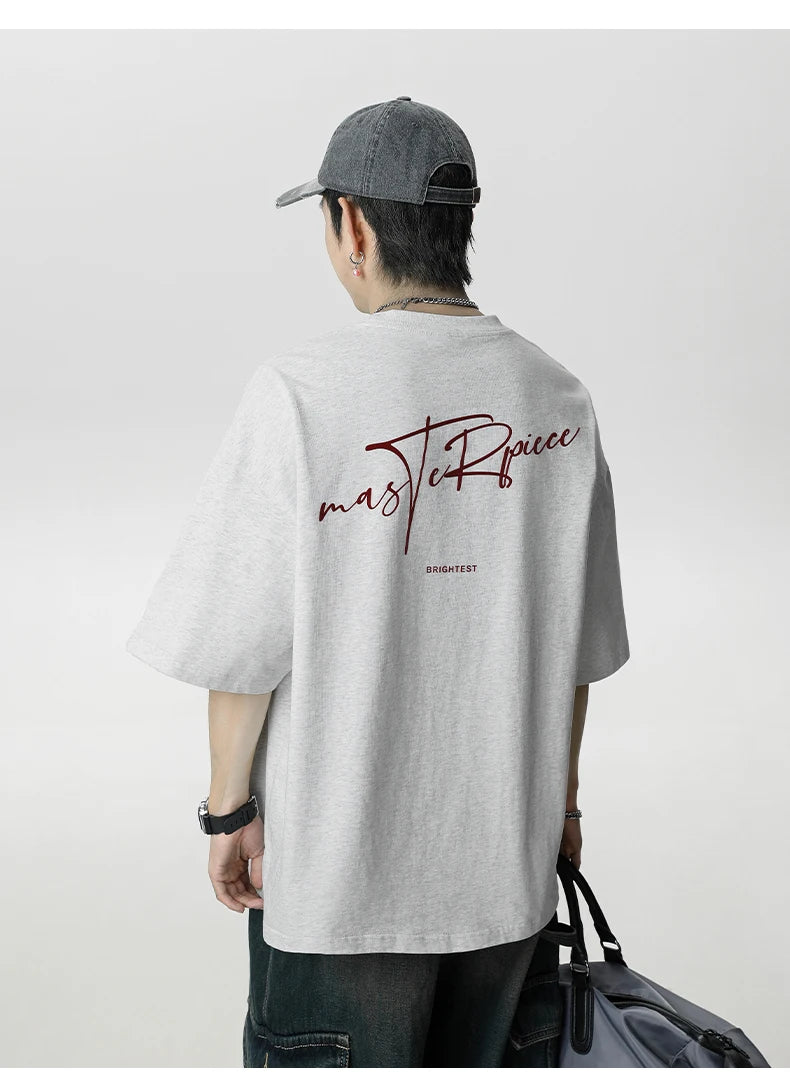 'Masterpiece' Drop Sleeve T-Shirt-streetwear-techwear