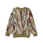 Multi-Colour Abstract Sweater-streetwear-techwear