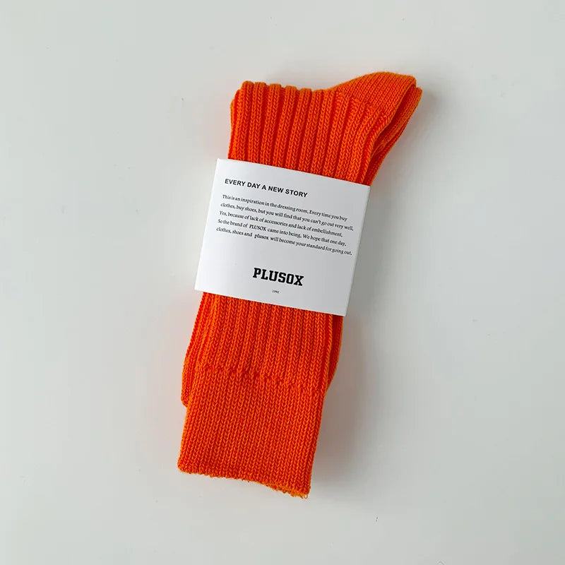 PLUSOX™ Essential Rib Socks-streetwear-techwear