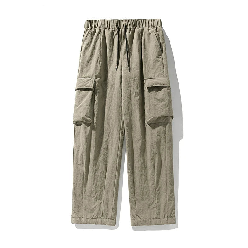 Padded Winter Cargo Pants-streetwear-techwear