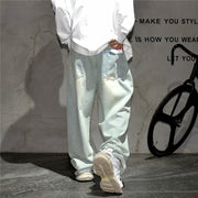 Pale Blue Baggy Jeans-streetwear-techwear