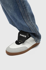 'Pass' Classic Long Tongue Sneakers-streetwear-techwear