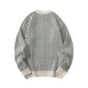 Plated Rib 90's Style Sweater-streetwear-techwear